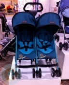 Baby double strollers