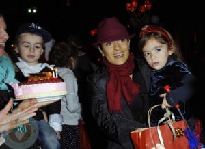 Salma Hayek & Valentina Vist Santa