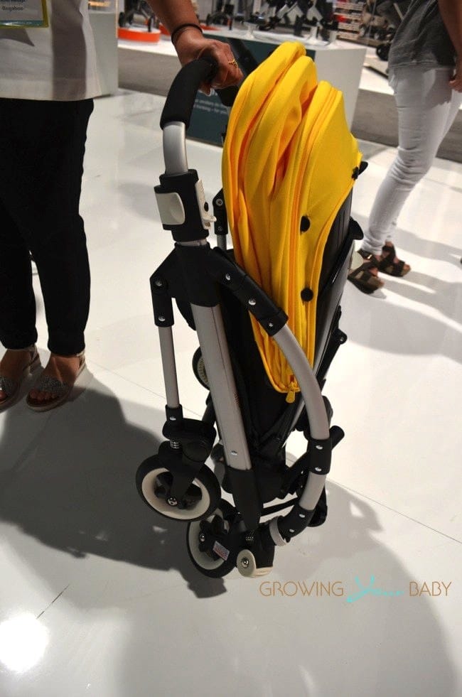 2014 Bugaboo Bee3 - stroller folded - Growing Your Baby : Growing Your Baby