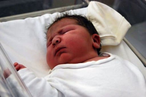 13lb 7oz baby Maria Lorena Marin