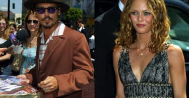 Johnny Depp and Vanessa Paradis