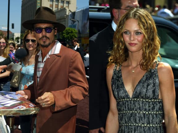 Johnny Depp and Vanessa Paradis