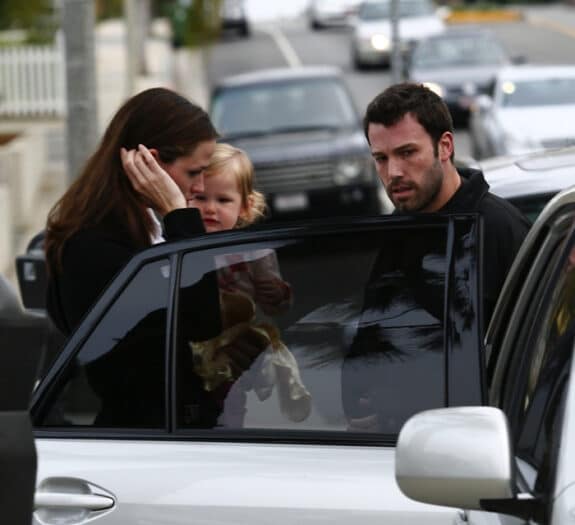 Ben Affleck and Jennifer Garner With Baby in Brentwood