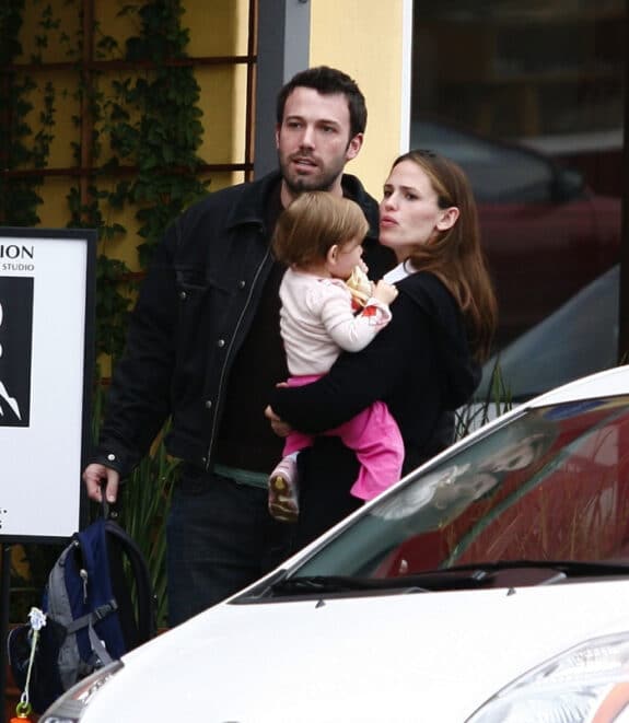 Ben Affleck and Jennifer Garner With Baby in Brentwood