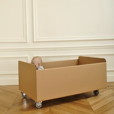 cardboard-crib