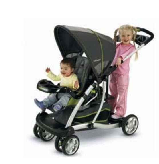 ride and stand stroller