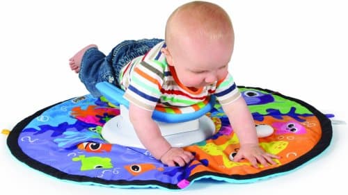 lamaze tummy time spin and explore