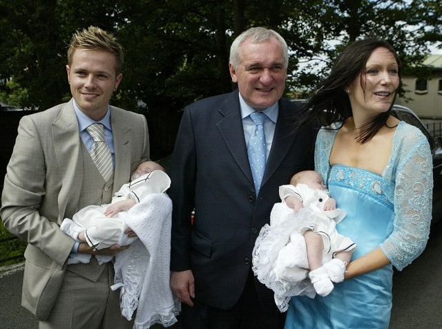 Georgina Ahern and Nicky Byrne with Bertie Ahern - Growing ...