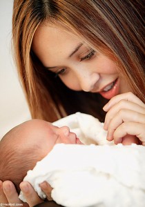 Myleen Klass with Daughter Ava Quinn