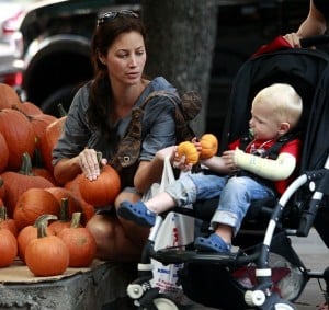 Christy Turlington and son Finn