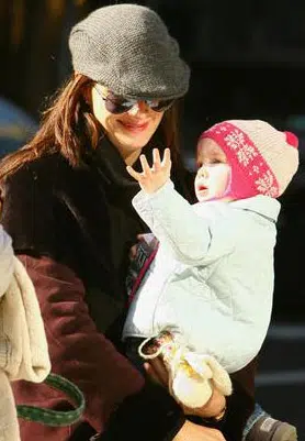 Brooke Shields with daughter Grier 2007