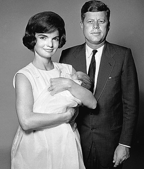 Jackie Kennedy And Baby John Kennedy