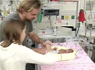 Baby Born During Ice Storm Doing Well