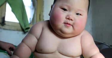 Chinese Baby Weighs 40lbs at 8 Months Old