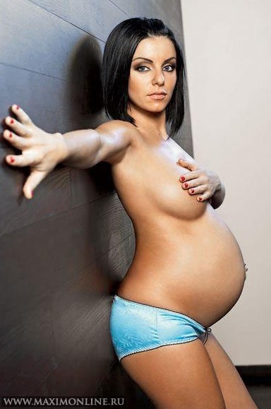 Pregnant Yulia Volkova