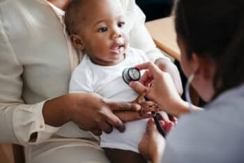 Baby's visit to the doctor