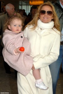 Geri and daughter Bluebell