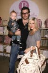 Tori Spelling, Dean McDermott and liam