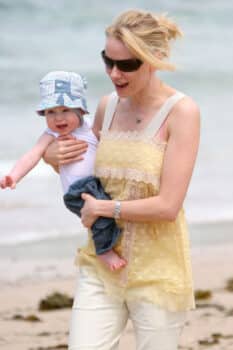 Naomi Watts and son Alexander in Australia