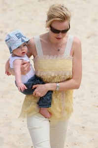 Naomi Watts and son Alexander in Australia