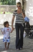 Heidi Klum and Henry