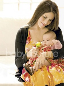 Soleil Moon Frye with daughter Jagger