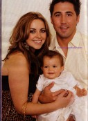  Charlotte Church and Gavin Henson Share Ruby's Christening