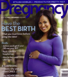 Laila in pregnancy Magazine