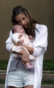 Alessandra Ambrosio Introduces Us To Baby Anja