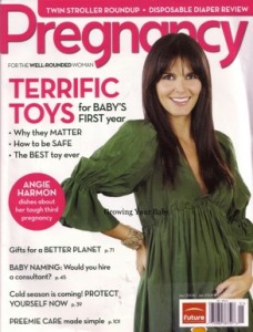 Angie Harmon Pregnancy Magazine