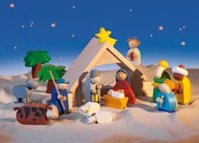 7 Kid Durable Nativity Sets Haba Nativity Set