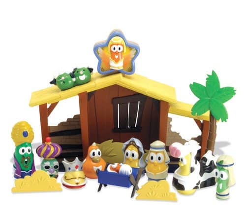 Veggie Tales Nativity Set