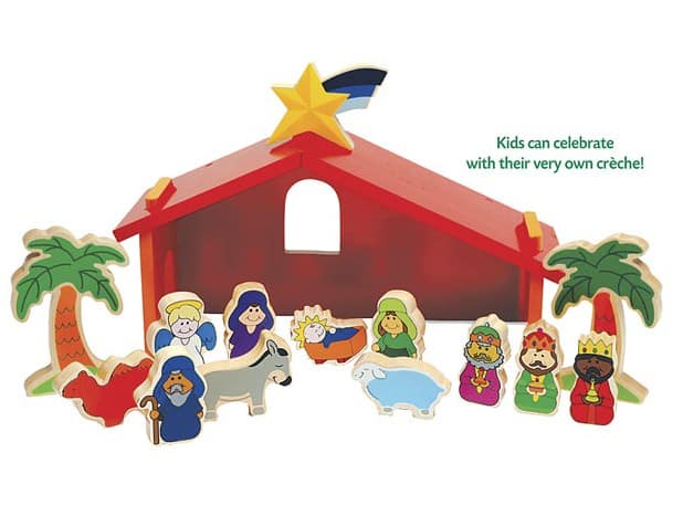 Wooden Nativity Play Set Growing Your Baby Wooden Nativity Play Set