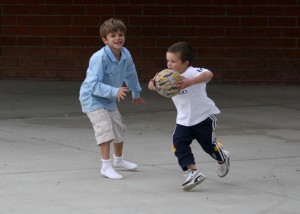 Romeo and Cruz Beckham