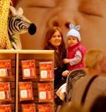 Isla and Olive At FAO Schwartz