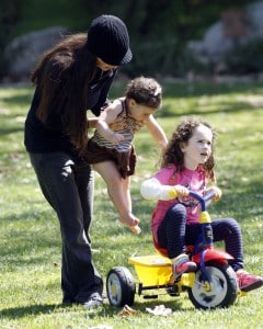 Soleil Moon Frye Enjoys A Day At The Park With Her Girls