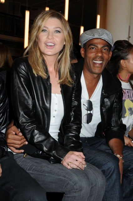 Ellen Pompeo and Chris Ivery join other celebrity guests at the Y-3 Spring 2009 Fashion Show