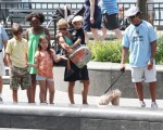 Kelly Ripa and Mark Consuelos out with their kids Michael, Joaquin and Lola