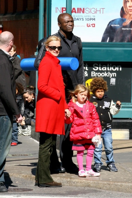 heidi klum seal and kids 130409