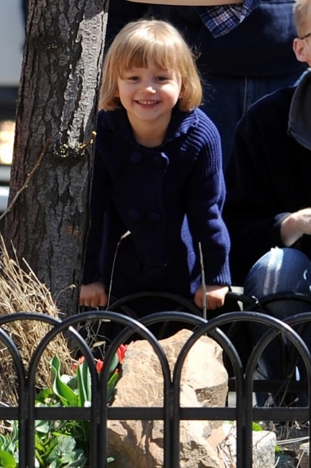 Matilda Ledger out in New York City