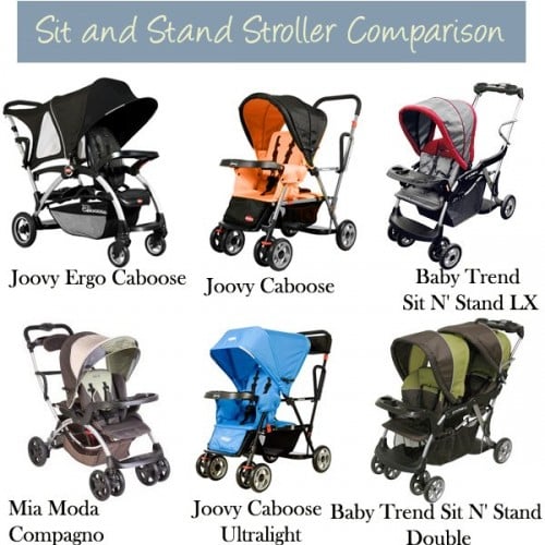 joovy sit to stand stroller