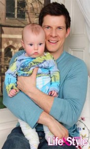 Eric Mabius and Rylan Jaxson