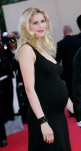 Pregnant Laetitia Casta at Cannes