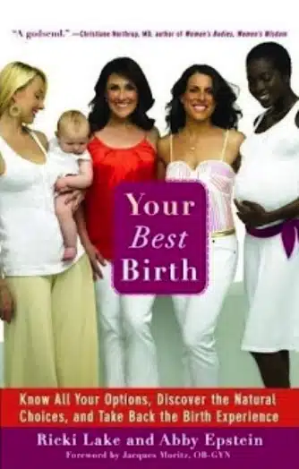 book cover of your best birth by rikki lake and abby epstein
