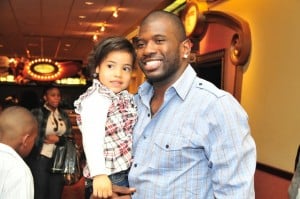 Jason Richardson(Phoenix Suns) and daughter