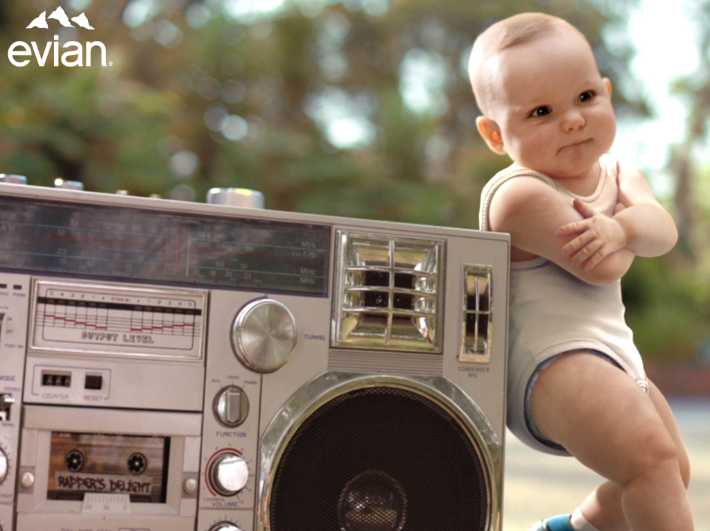 Evian Roller Babies Take The World By Storm!