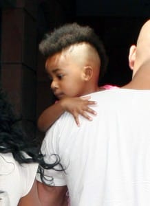 Mel B's Daughter Sports a Mohawk