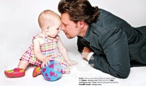 The McDermott's Cover Baby Couture Magazine