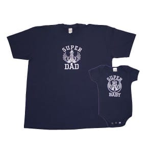 New Dad Gift Idea: Diaper Dude's Matching T's and Onesie