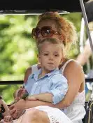 Britney And Her Boys Relax in NYC